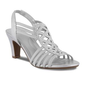 Jones New York Silver Sandals 7.5